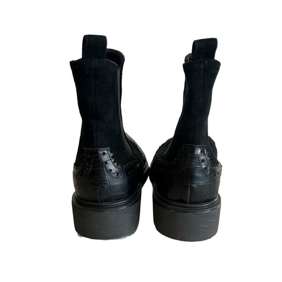 Michele Lopriore Parigi Leather Chelsea Boot 35 IT/5 US Black Minimalist Winter - Picture 7 of 10